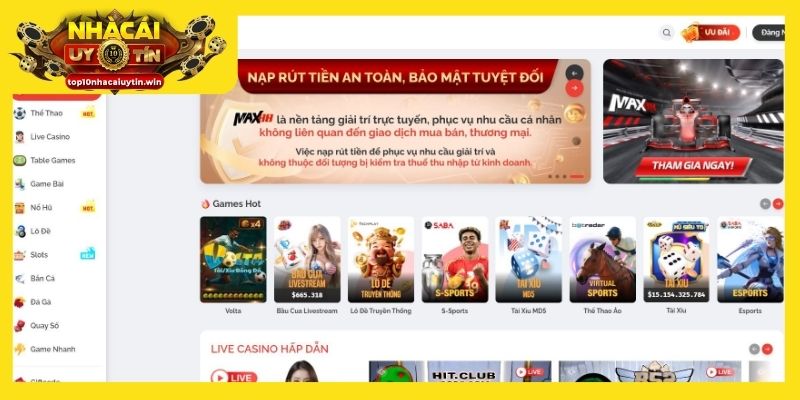 Max88 là nhà cái được đánh giá cao về tiêu chuẩn vận hành